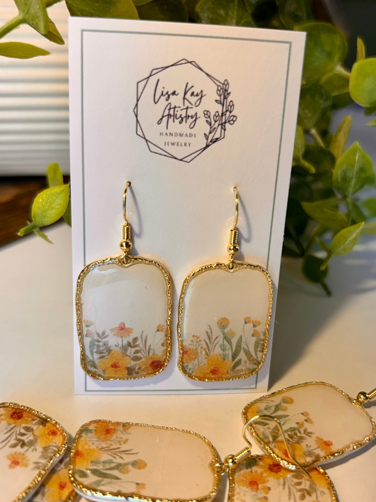 Golden Yellow Garden Frames