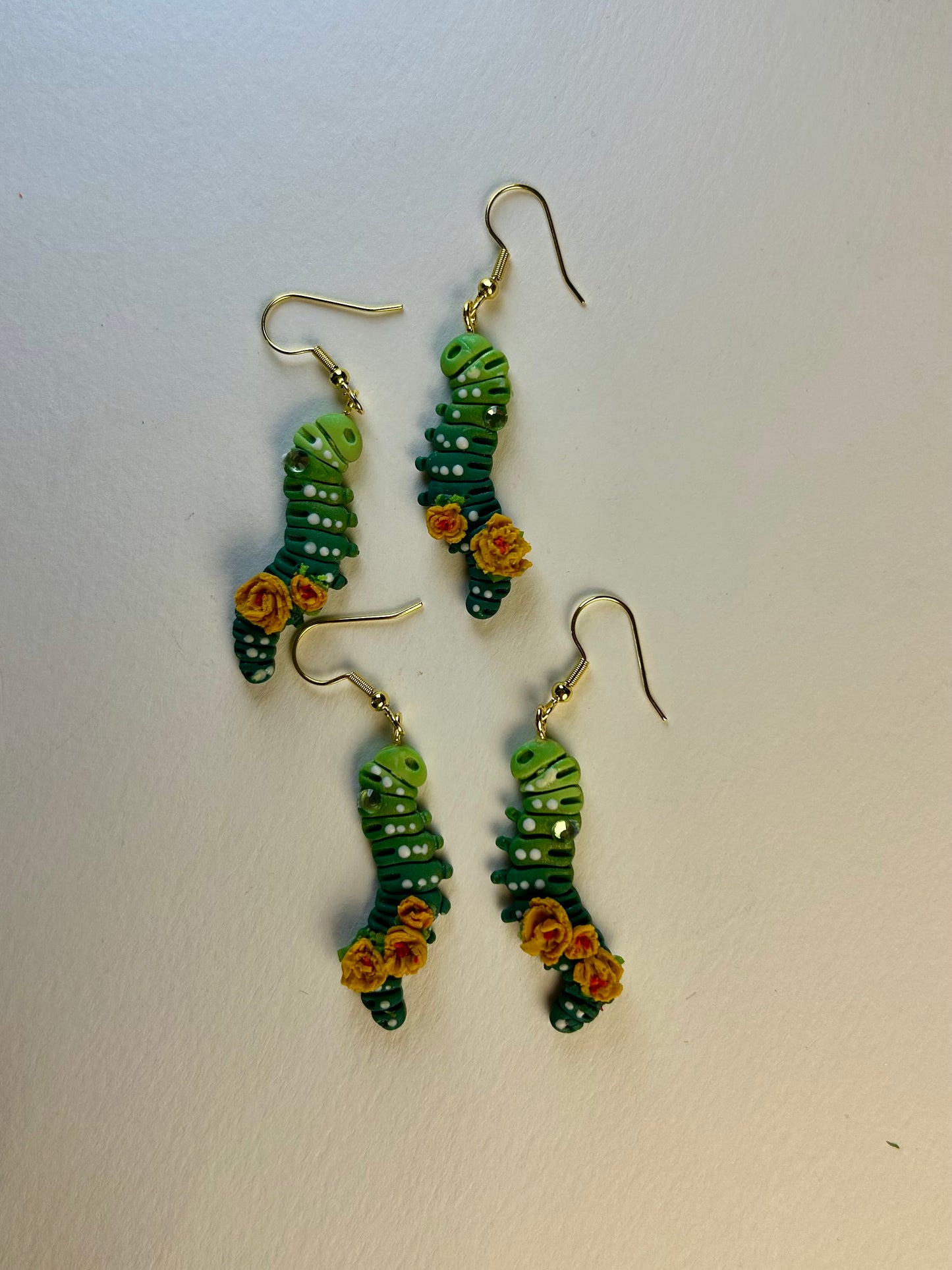Green Multicolor Caterpillar