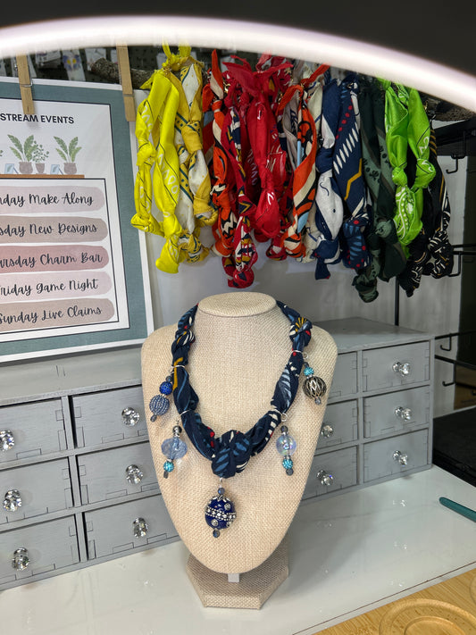 Bandana You Design Charm Necklace