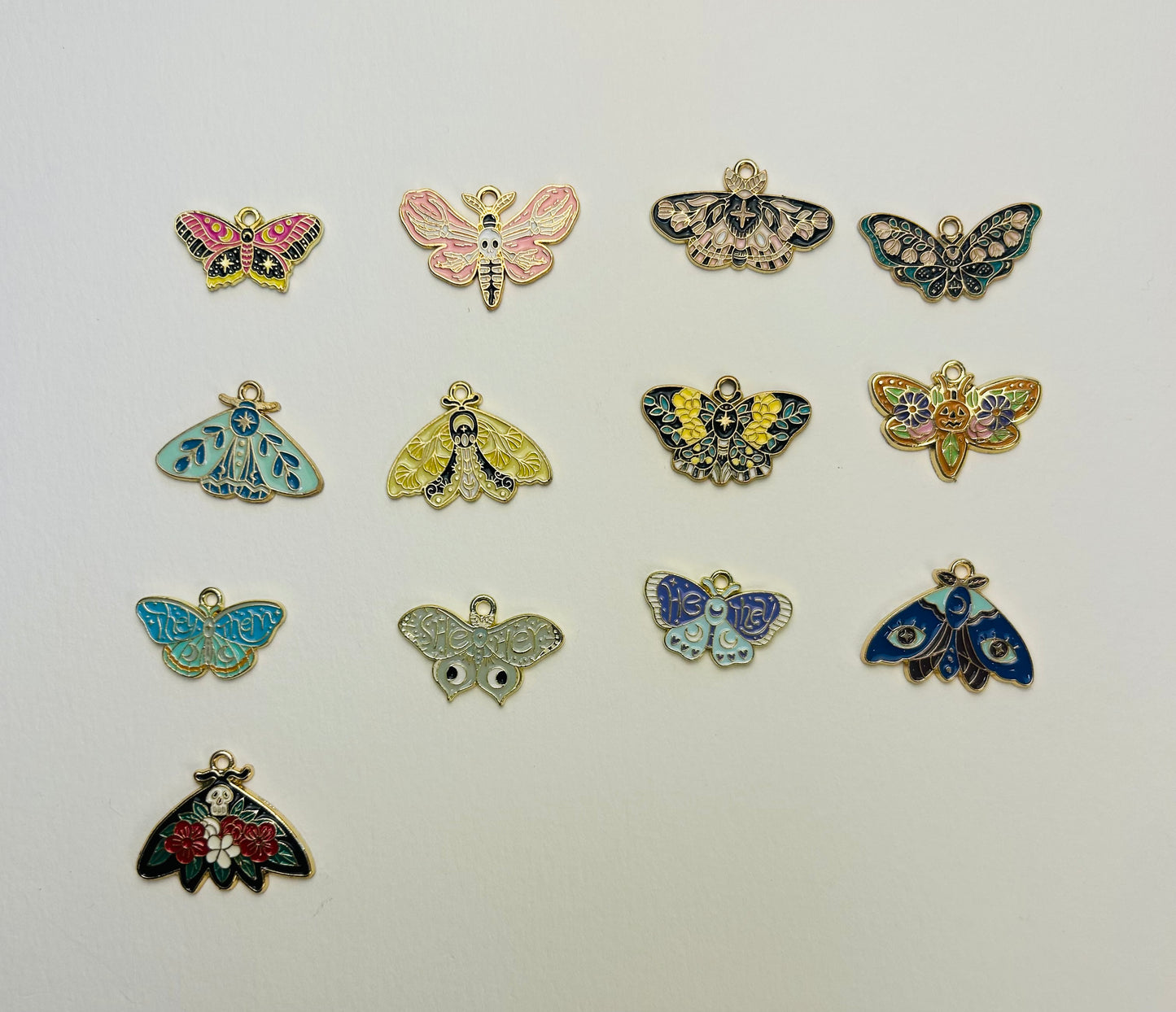Moth  Charms