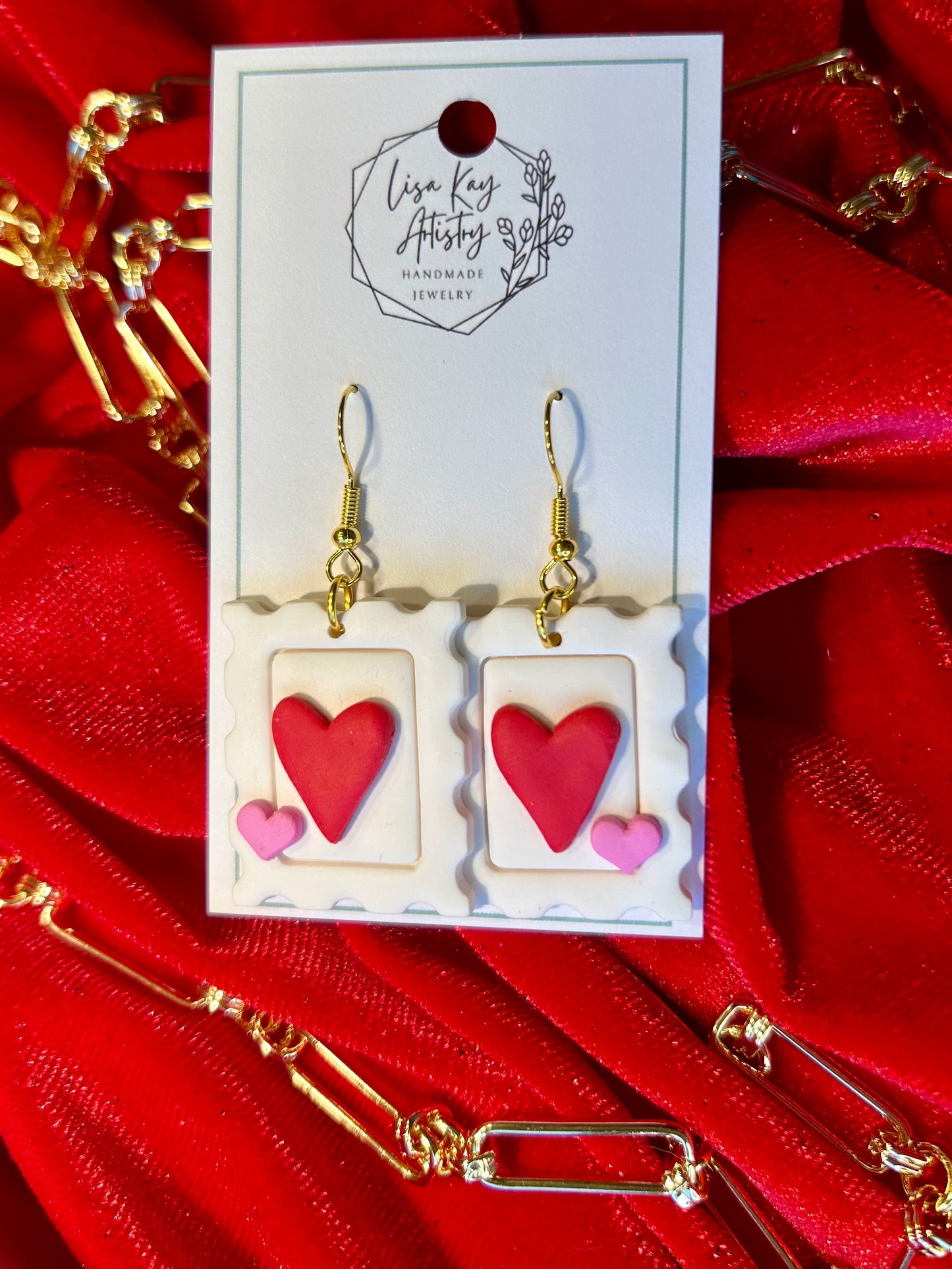 Valentine Heart Postage Stamps