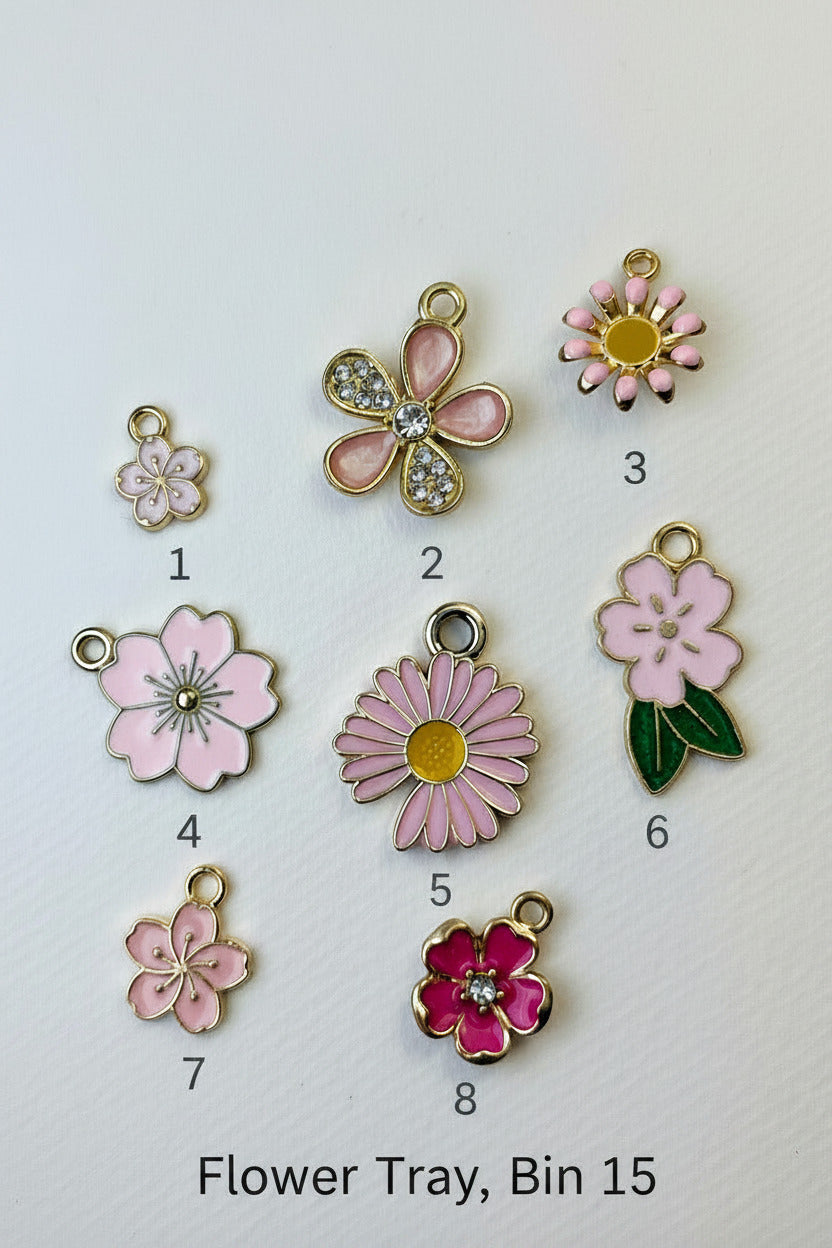 Flower Charms
