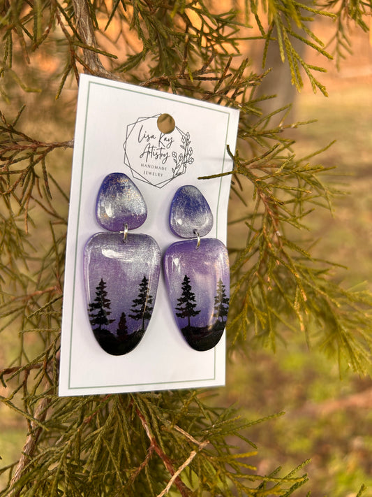 Statement Northern Lights Twilight Sky