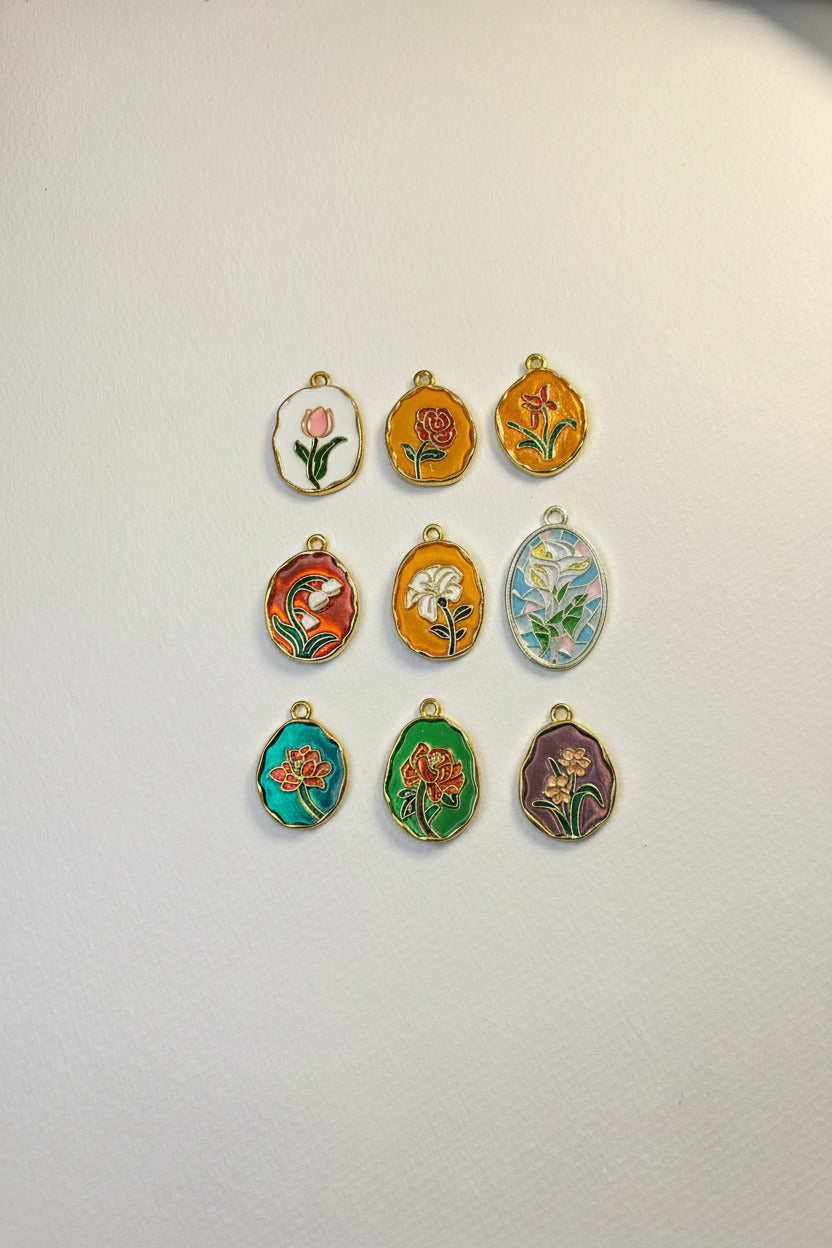 Flower Charms