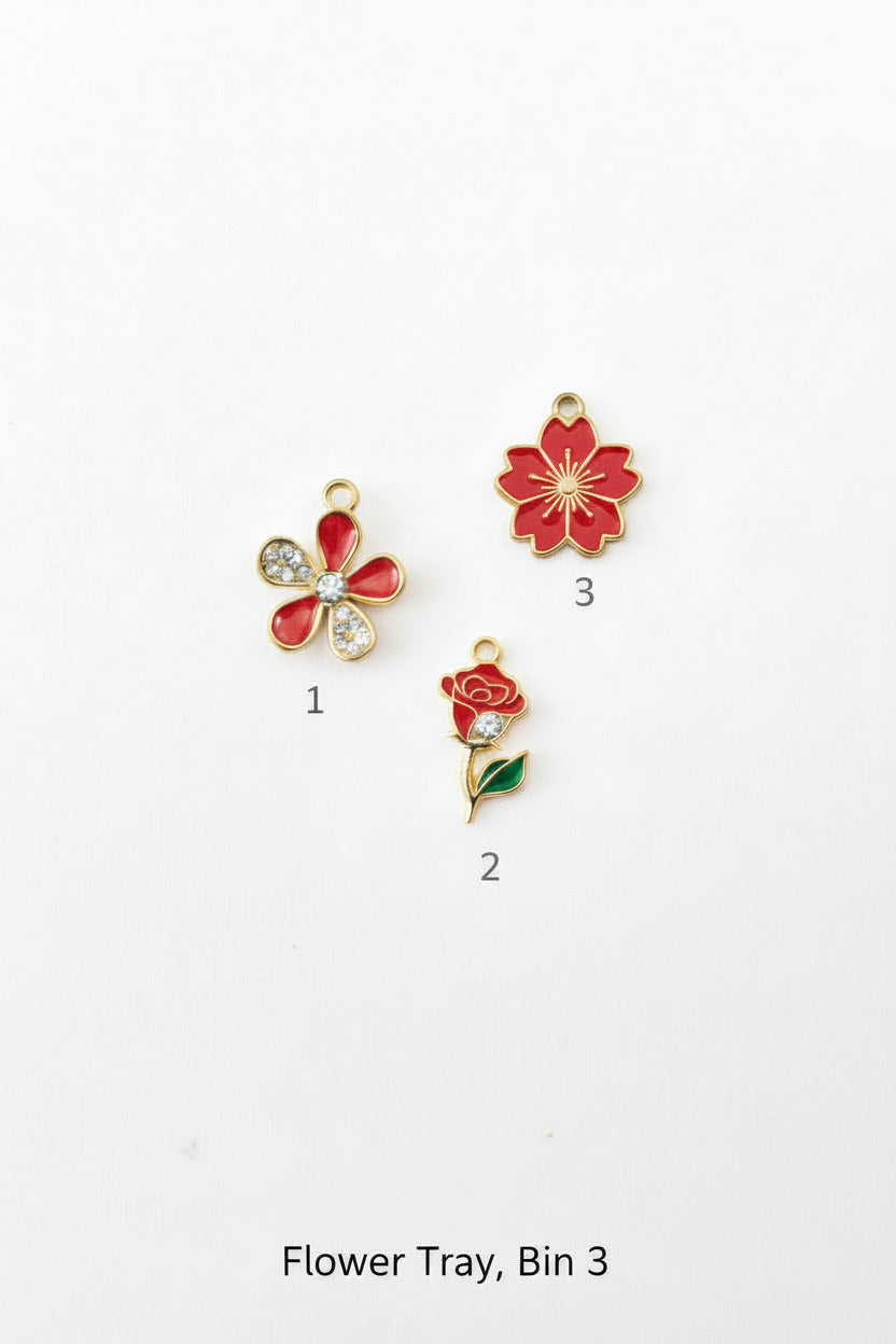 Flower Charms