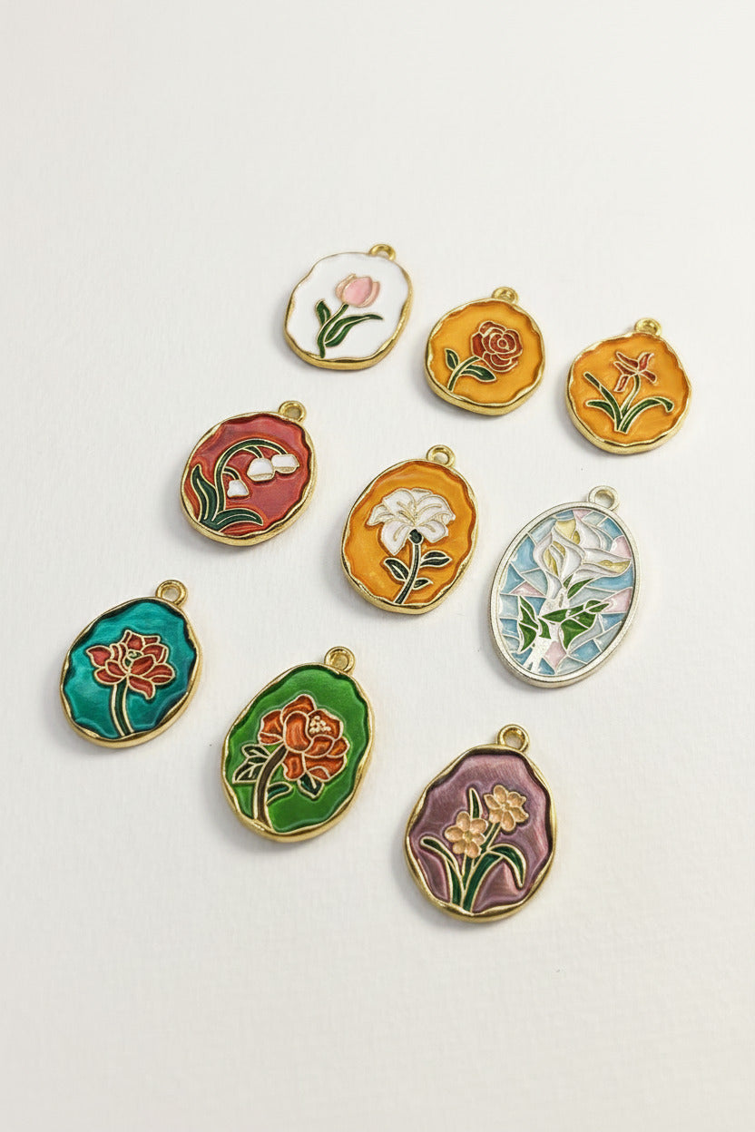 Flower Charms