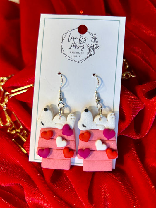 Valentine Pink Dog House