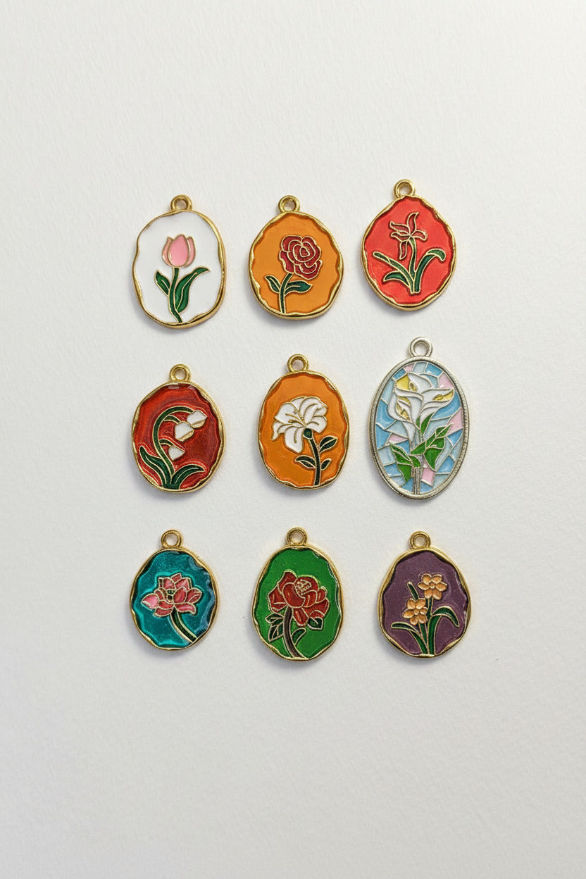 Flower Charms