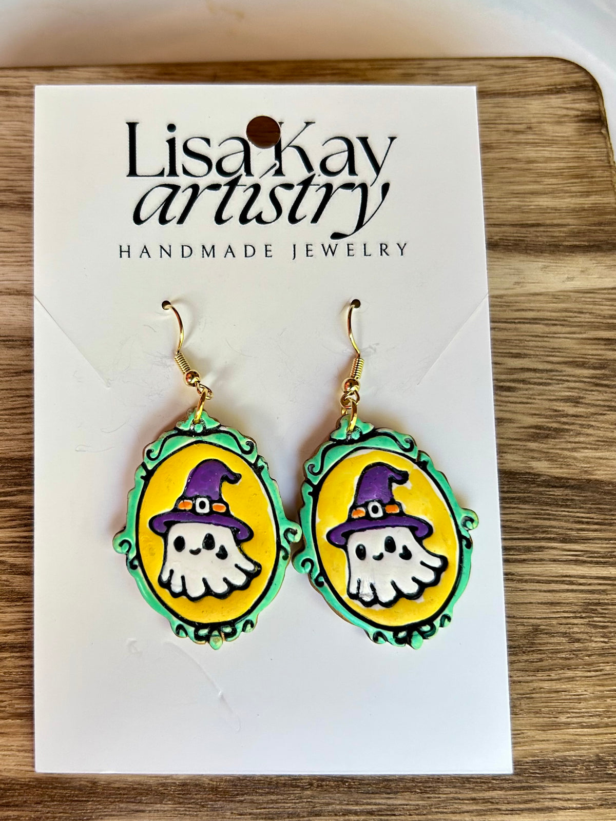 Dopamine Specter Cameo Dangle Earrings