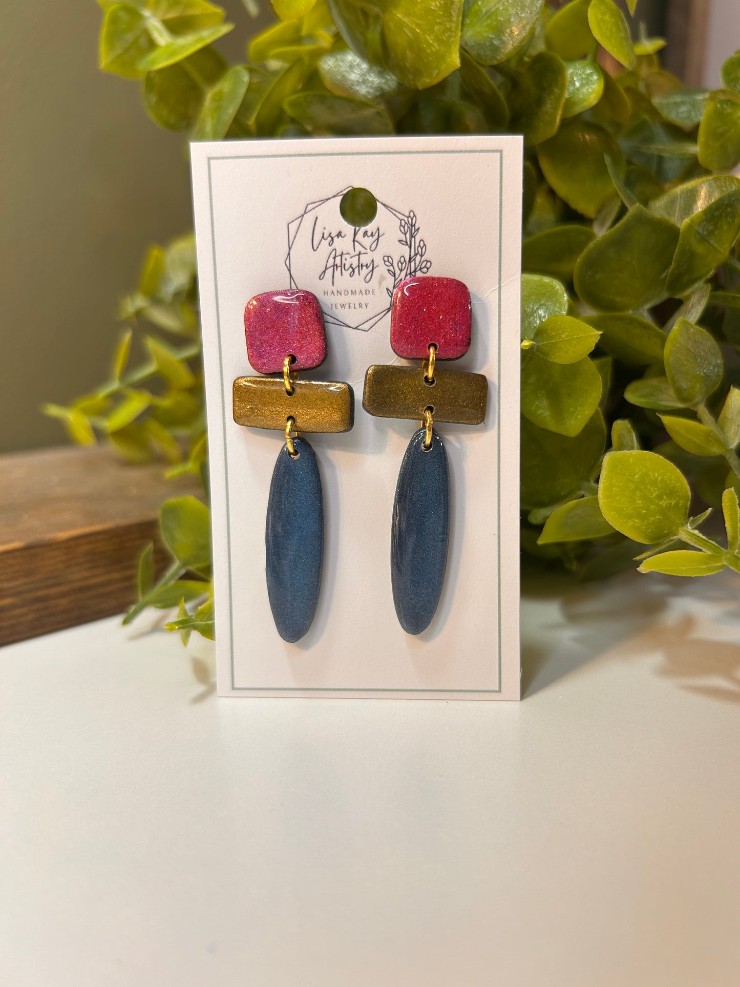 Geometry 3 Piece Dangle