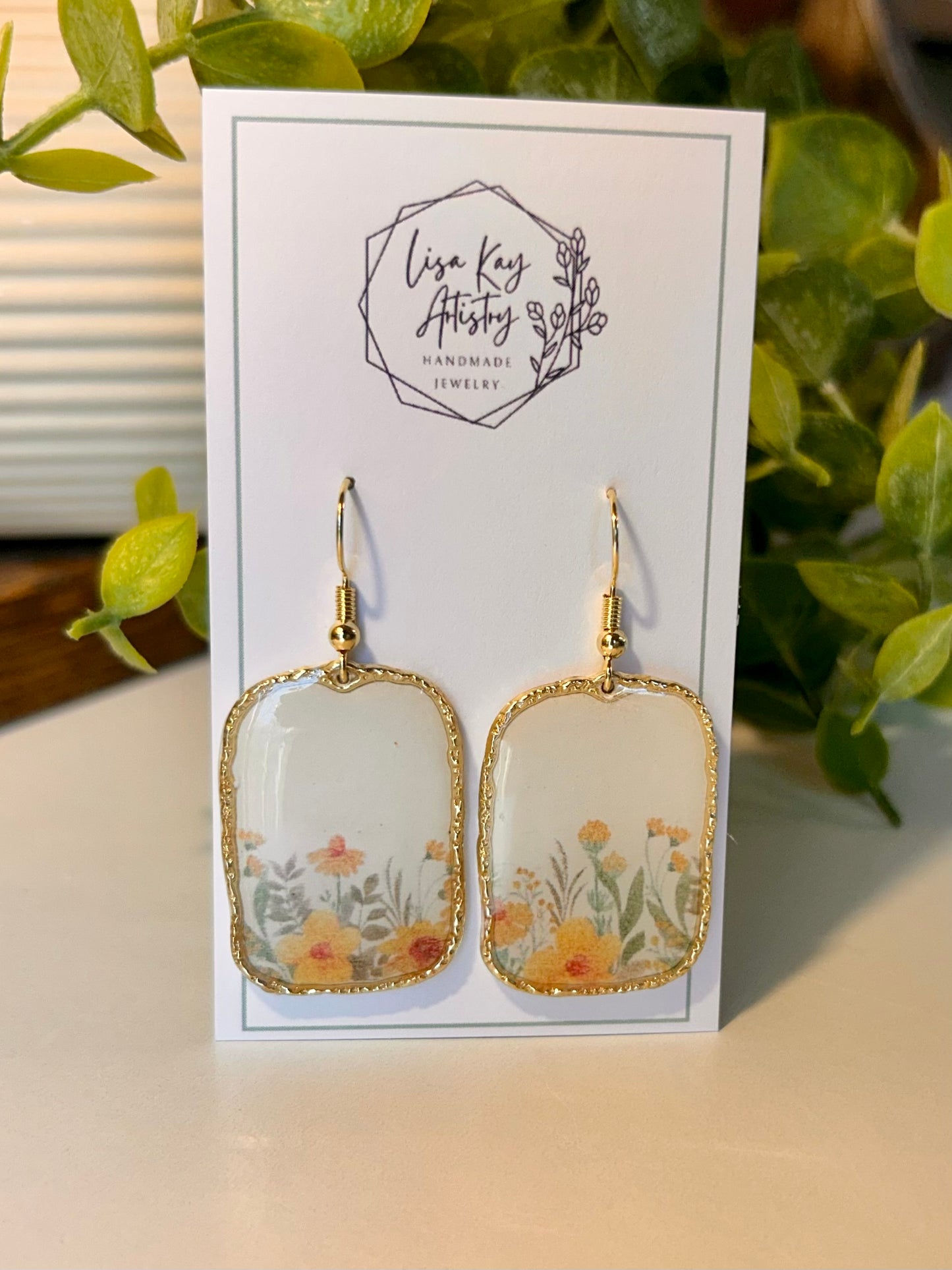 Golden Yellow Garden Frames