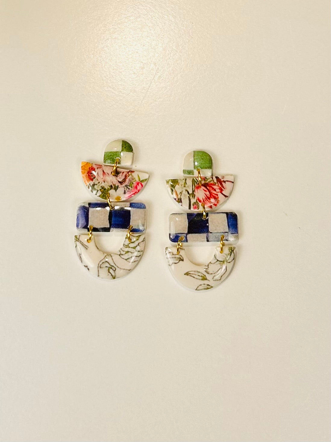 Mixed Pattern Checks and Florals 1