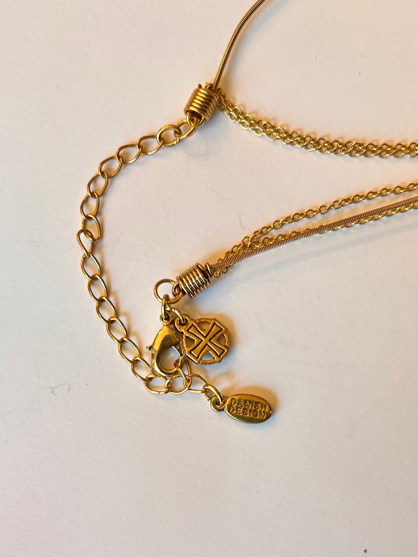 Pilgrim Danish Cross Necklace