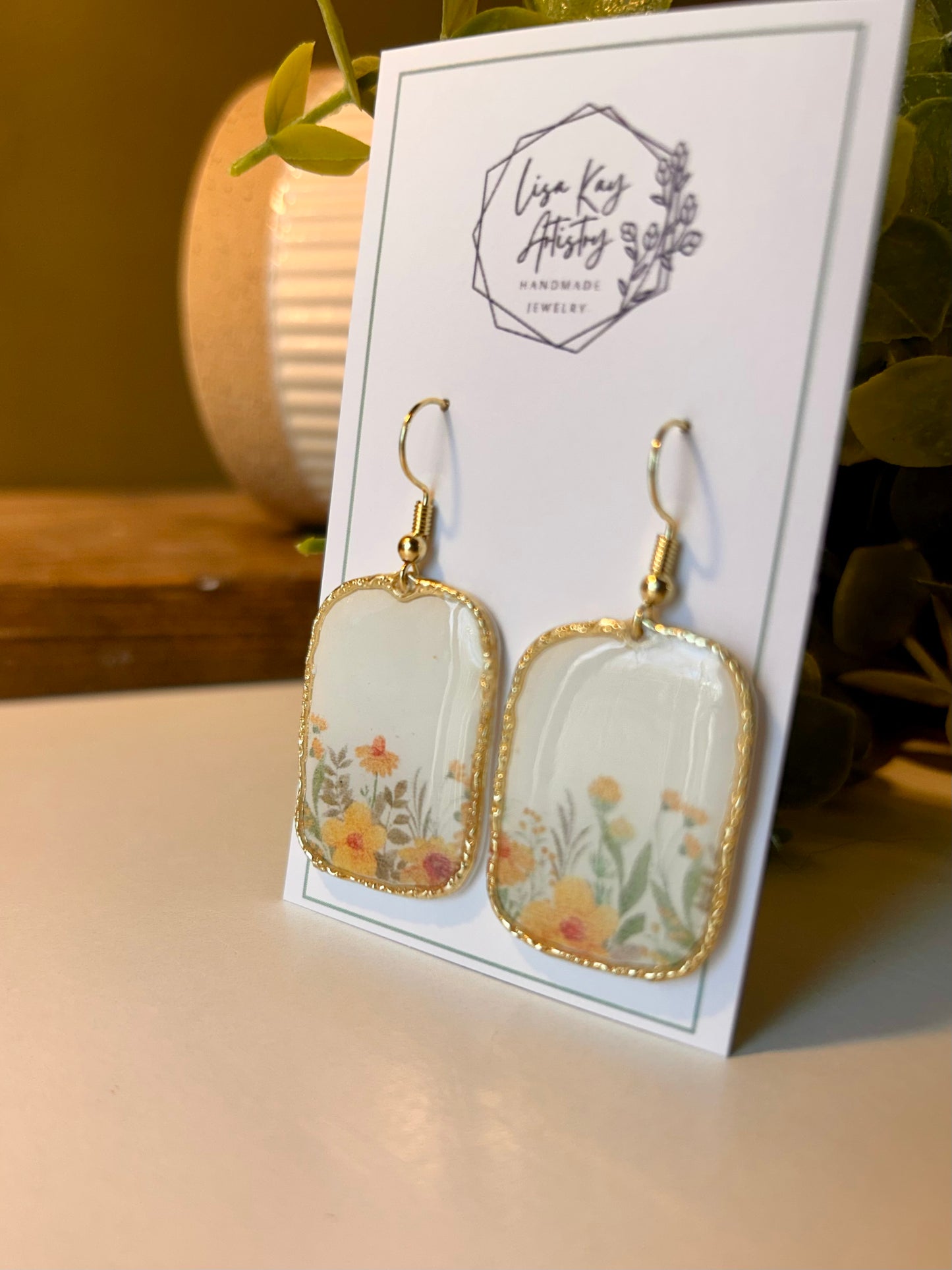 Golden Yellow Garden Frames