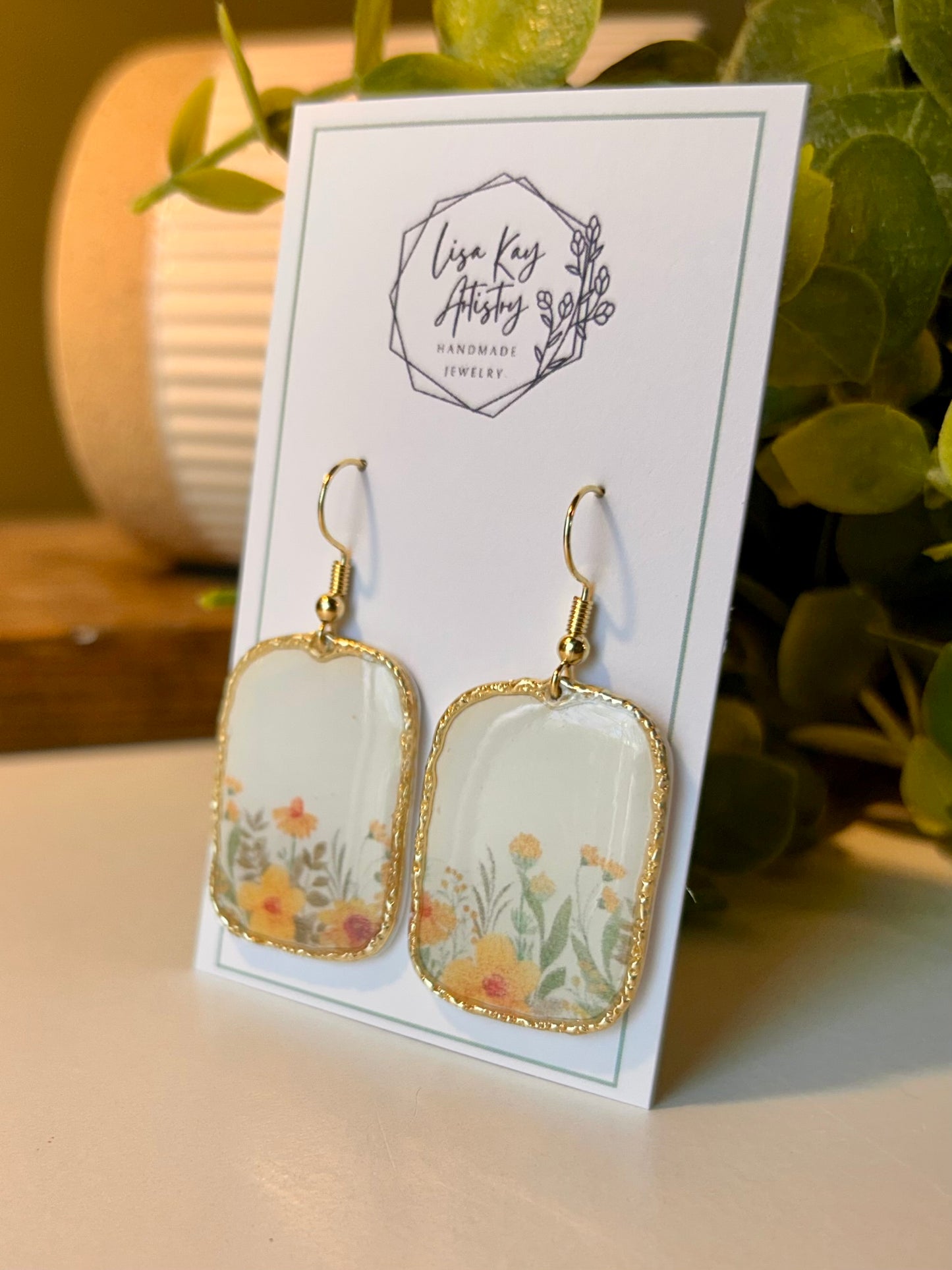 Golden Yellow Garden Frames