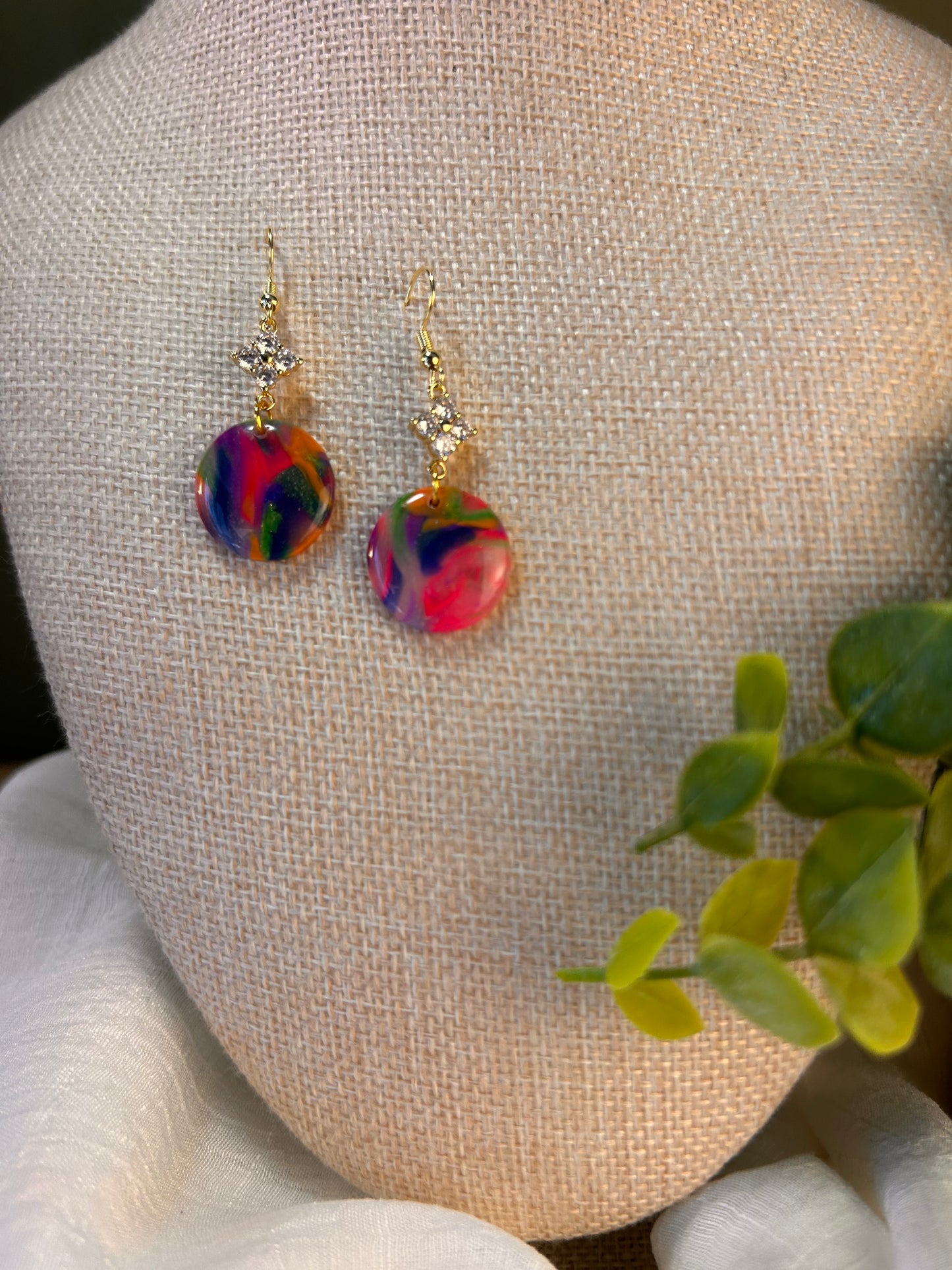 Rainbow Circle  One of a Kind