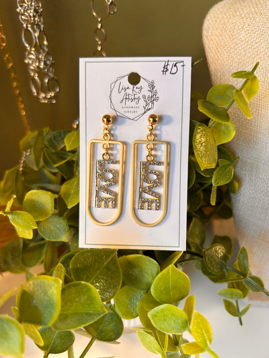 Love Dangle Earrings