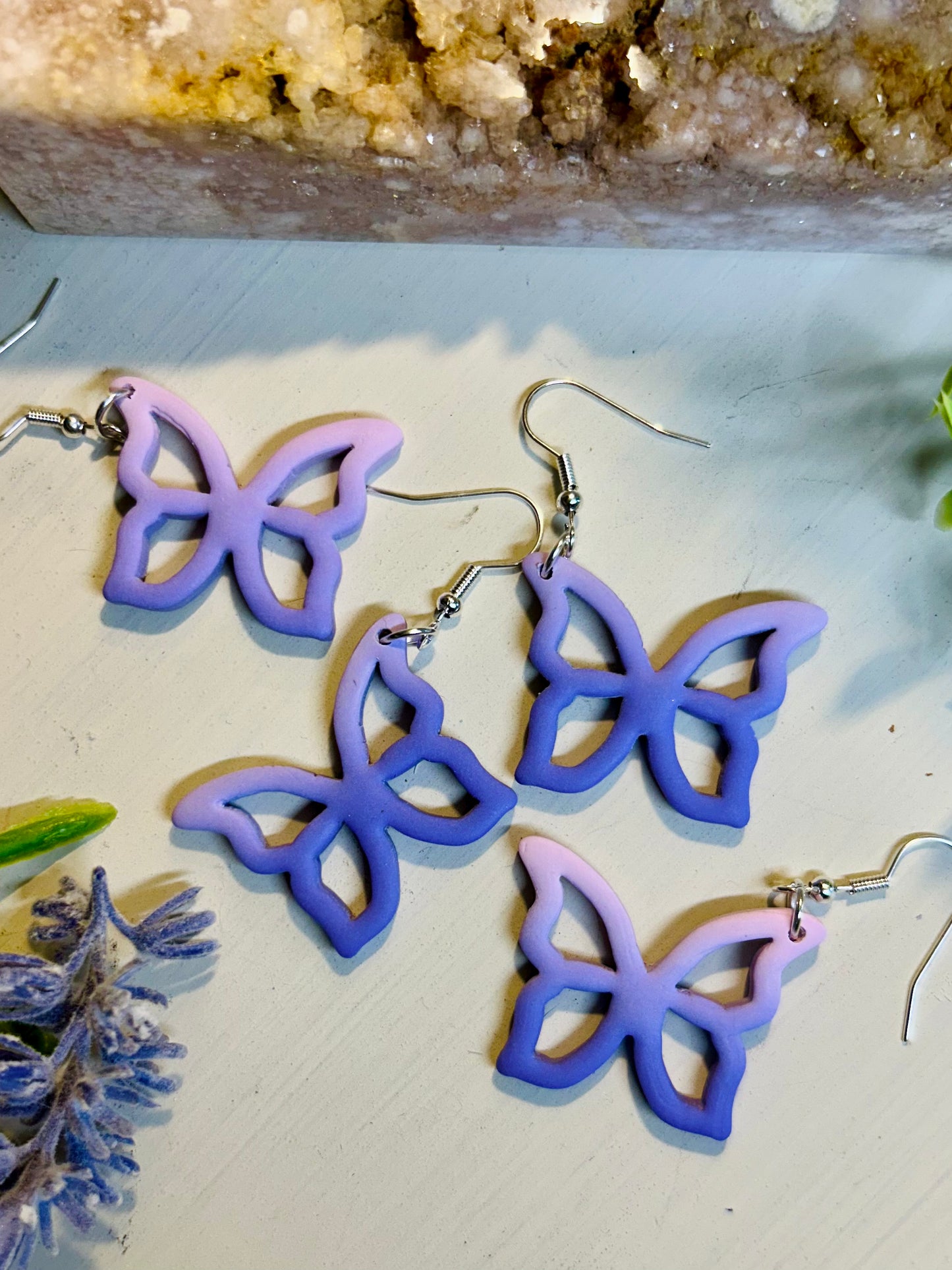 Ombré Butterflies (Outlines)