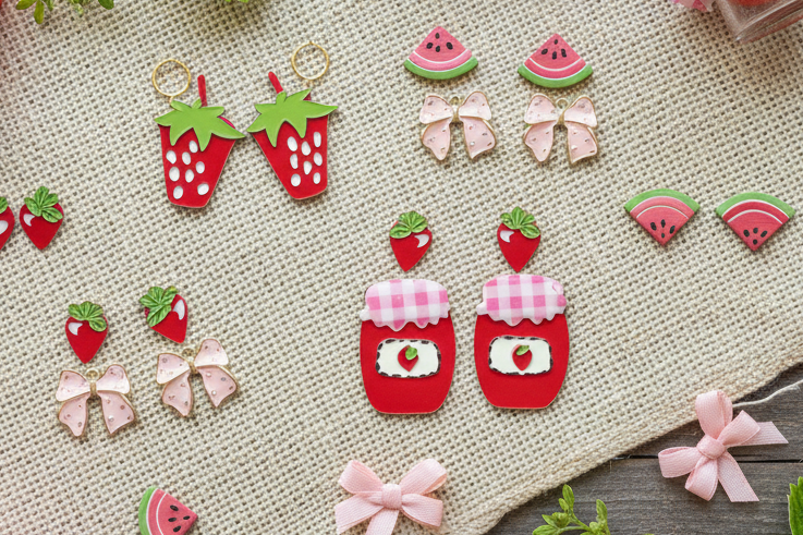 Fruit Stand Earrings
