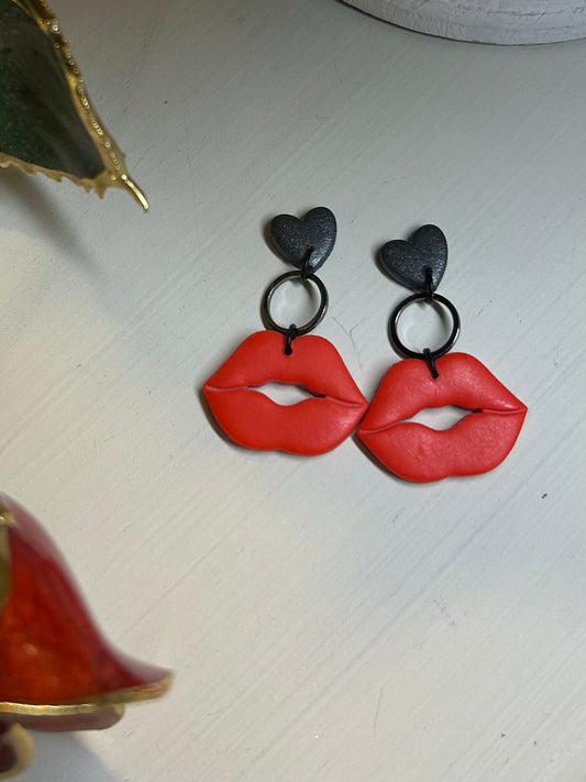 Red Lip Dangles Pre-order