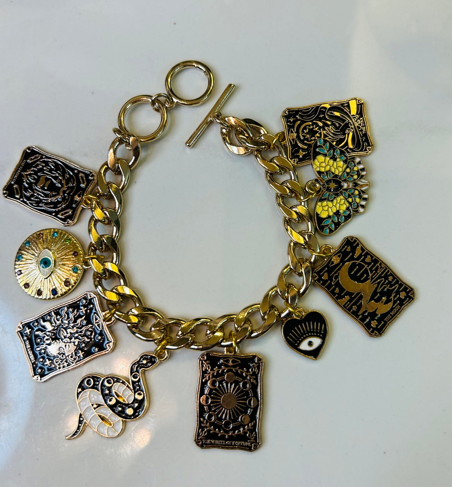 Tarot Bracelet - 9 Charms