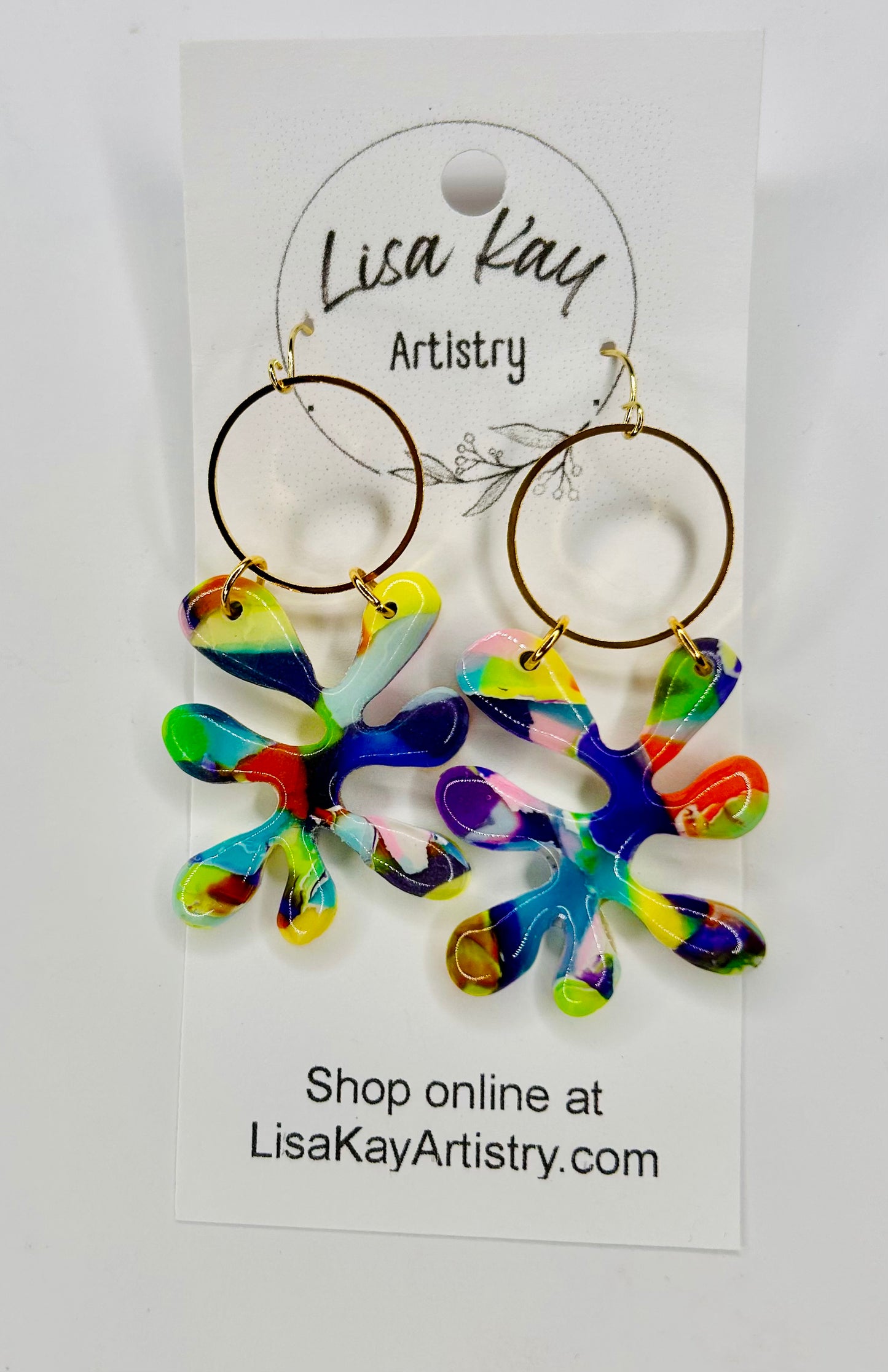 Splat Earrings SMALL