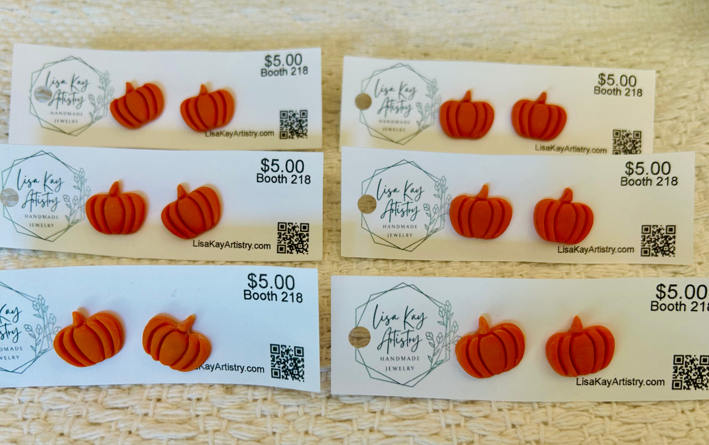 Pumpkin Studs