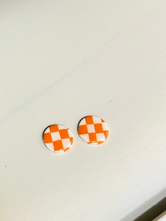 Tennessee Checkerboard Studs