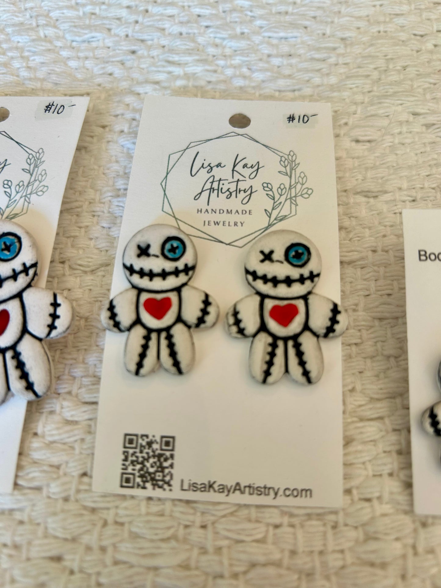 Voo Doo Doll studs