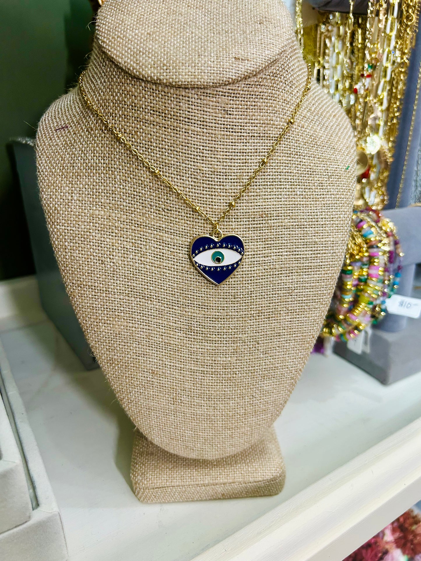 Evil Eye Charm Necklace