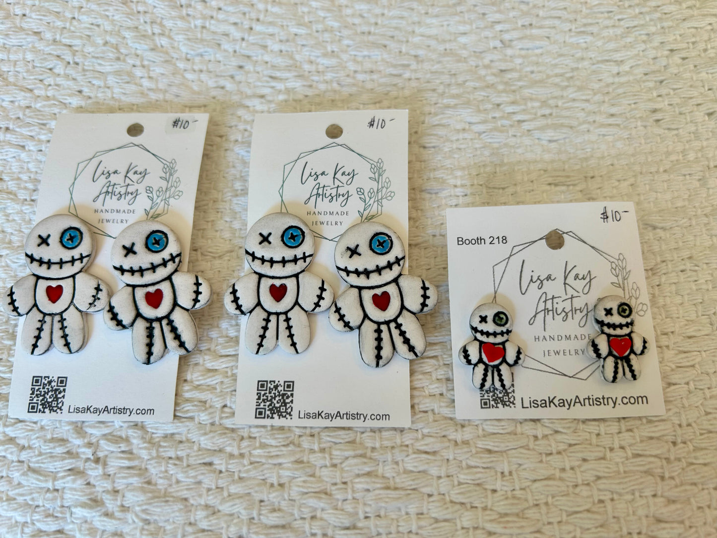 Voo Doo Doll studs
