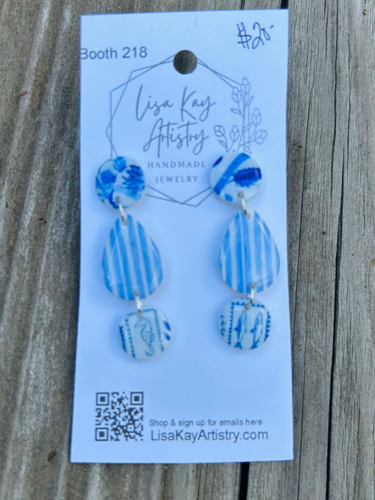 Delft Dangle Three Piece