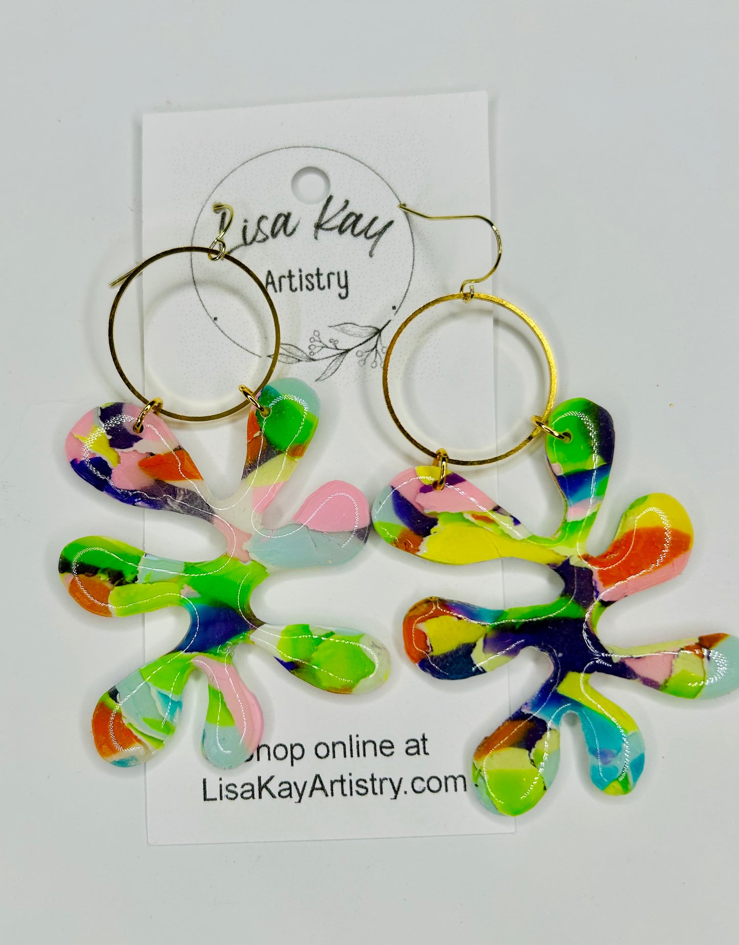 Splat Earrings SMALL