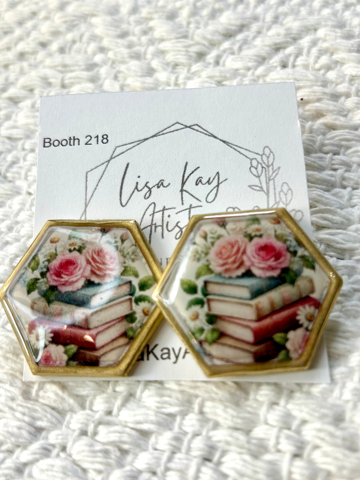 Book Lovers Large Octagon
