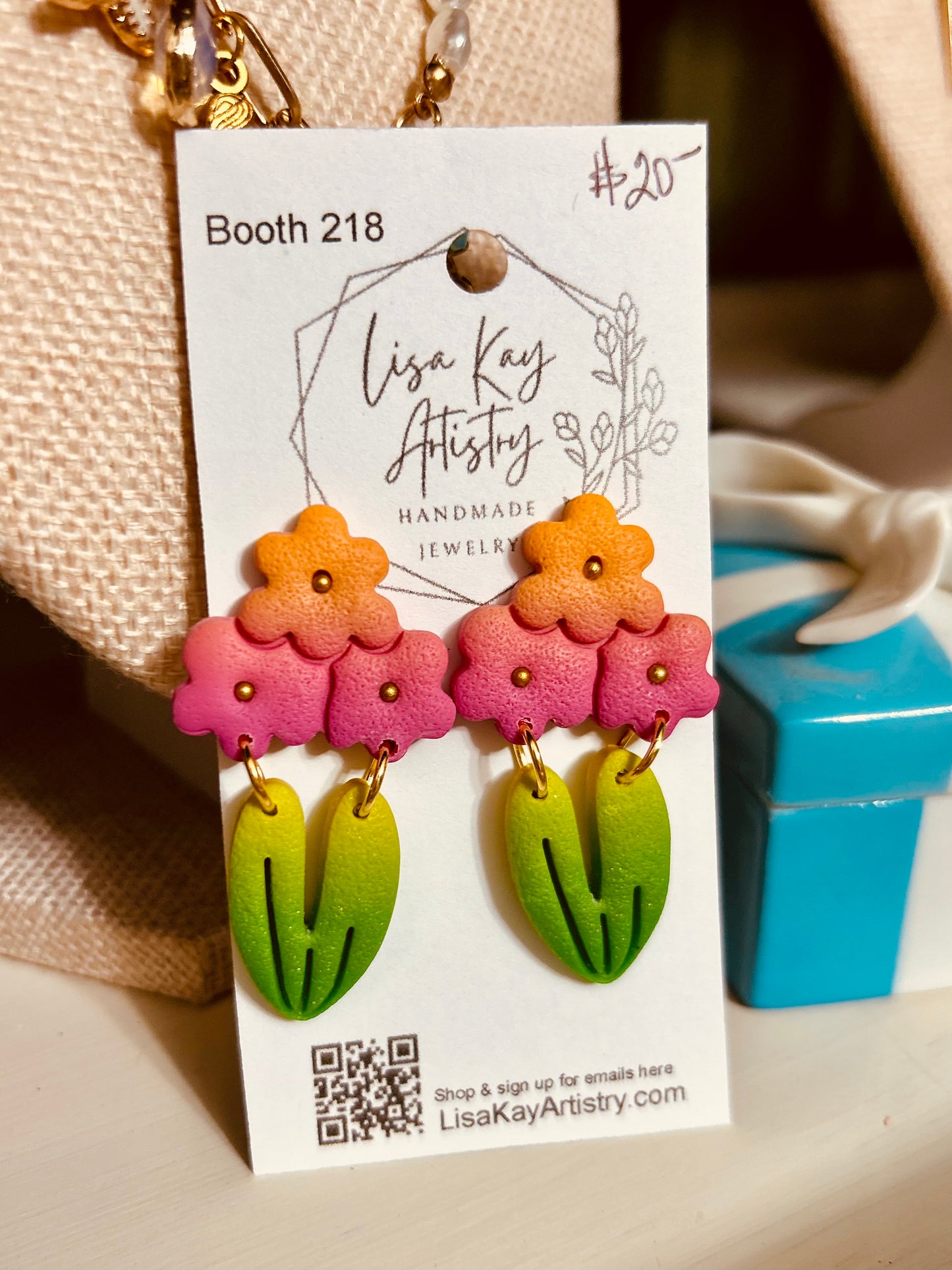 Spring Flower Bunch Earrings