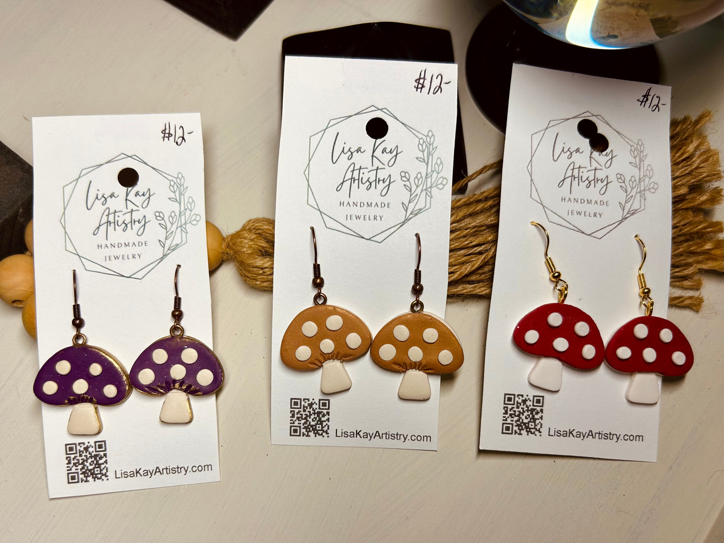 Mushroom Dangles