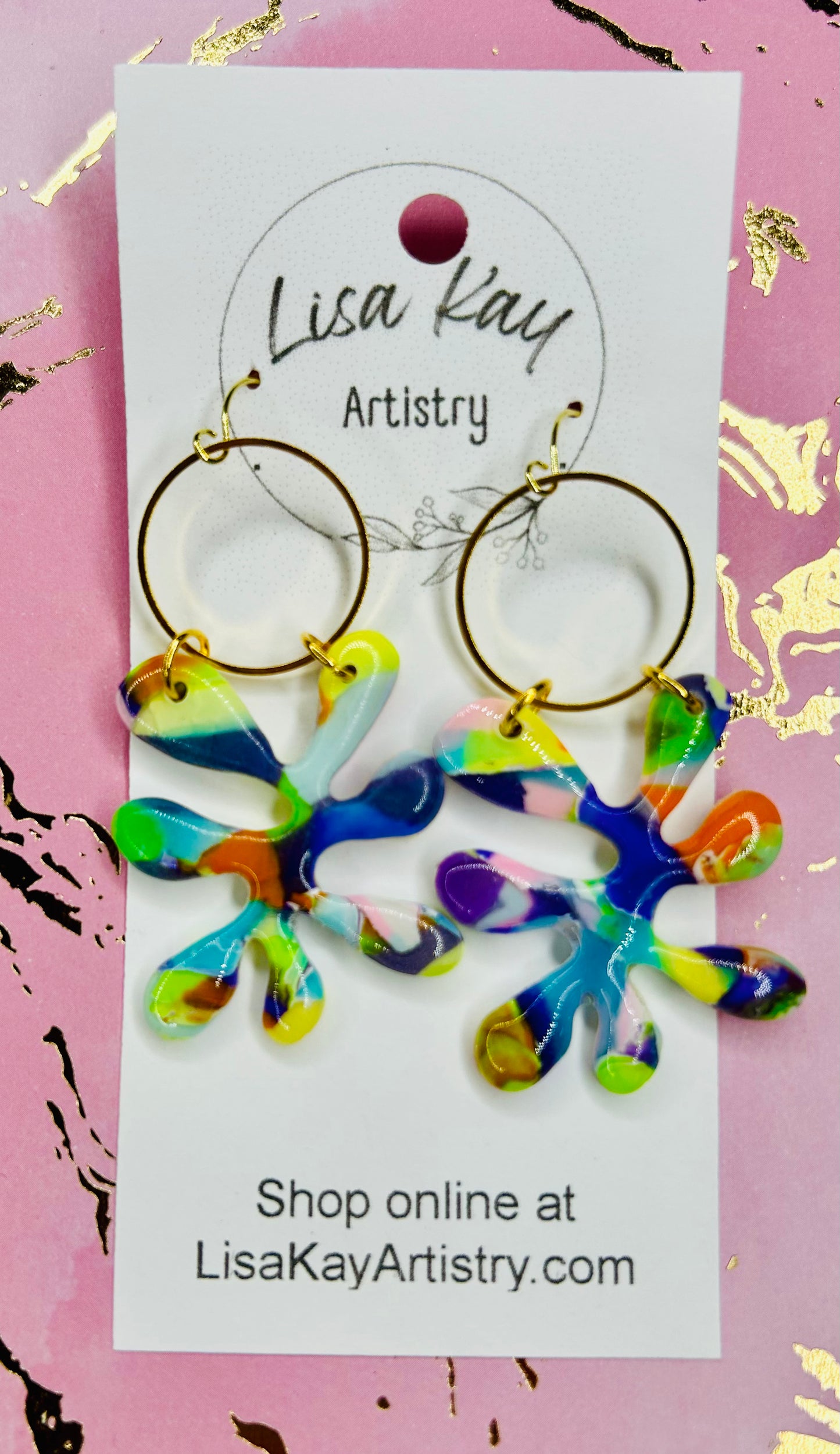 Splat Earrings SMALL