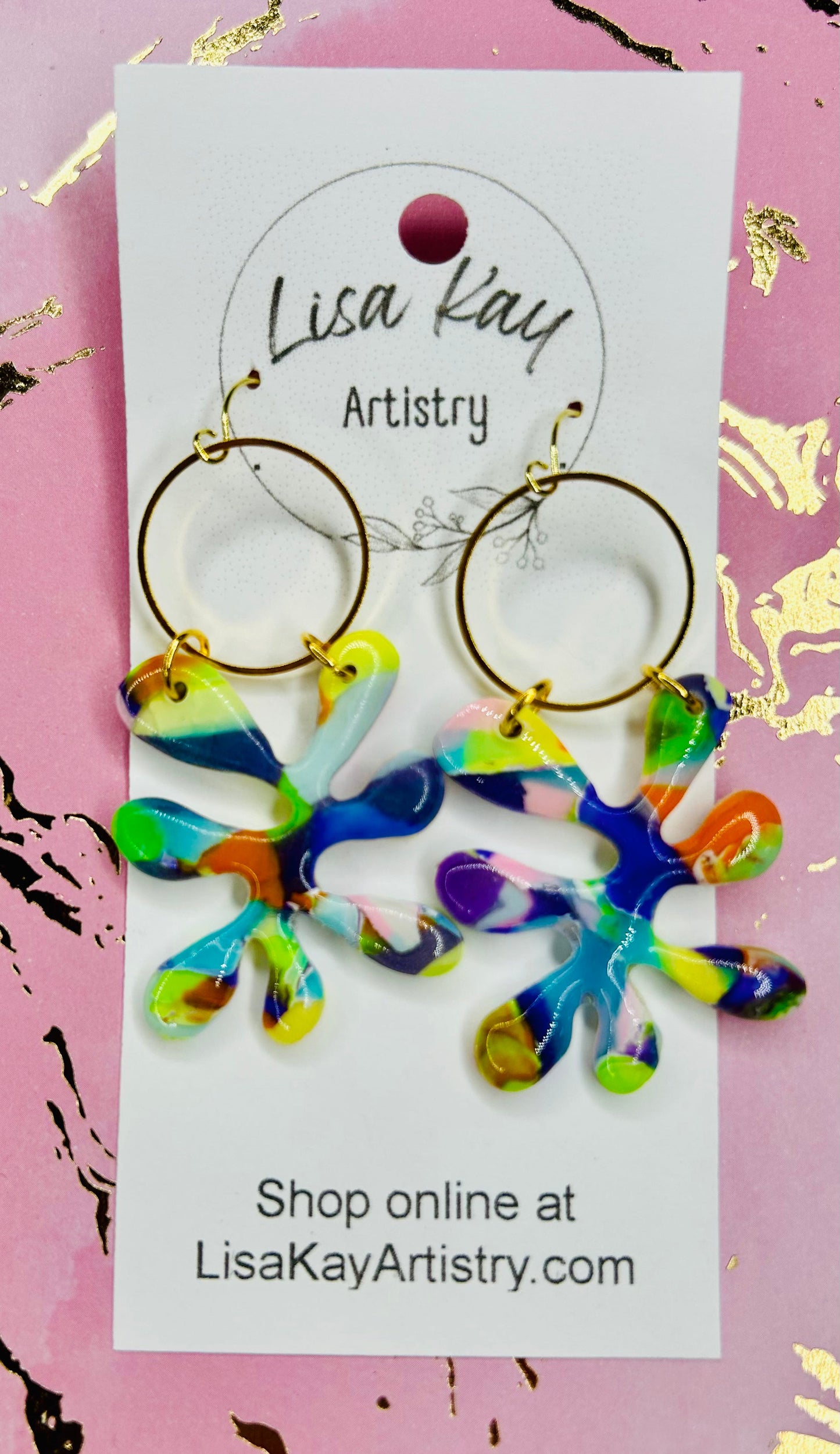 Splat Earrings LARGE