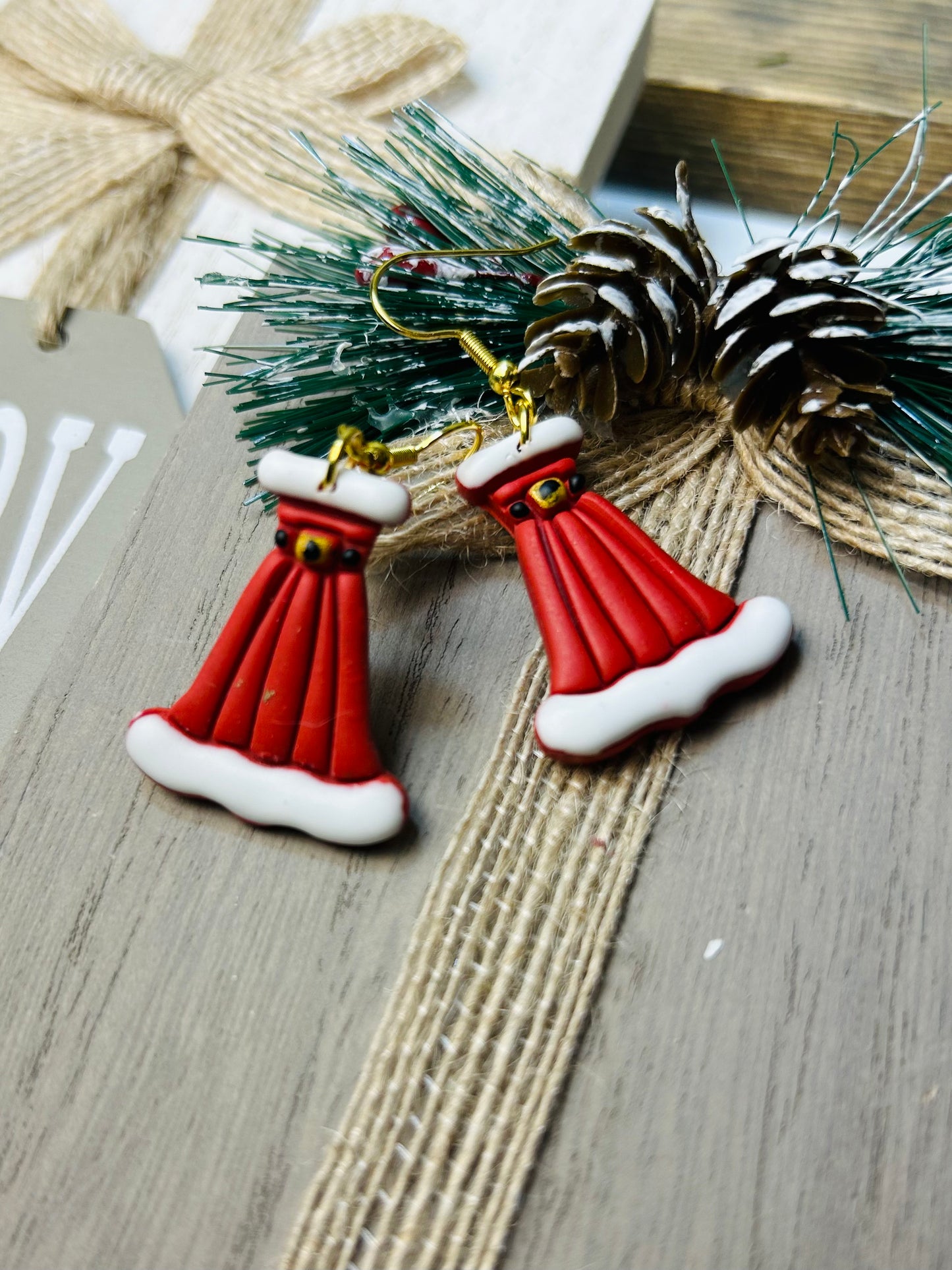 Christmas Gown Earrings