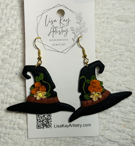 Floral Bouquets & Witch Hats.
