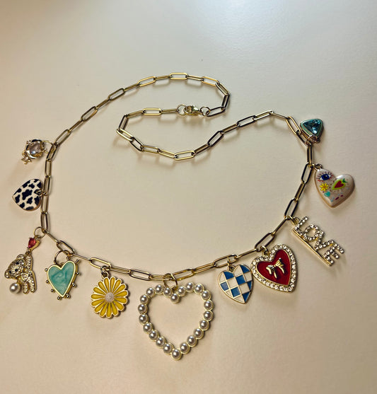 Love Story Charm Necklace