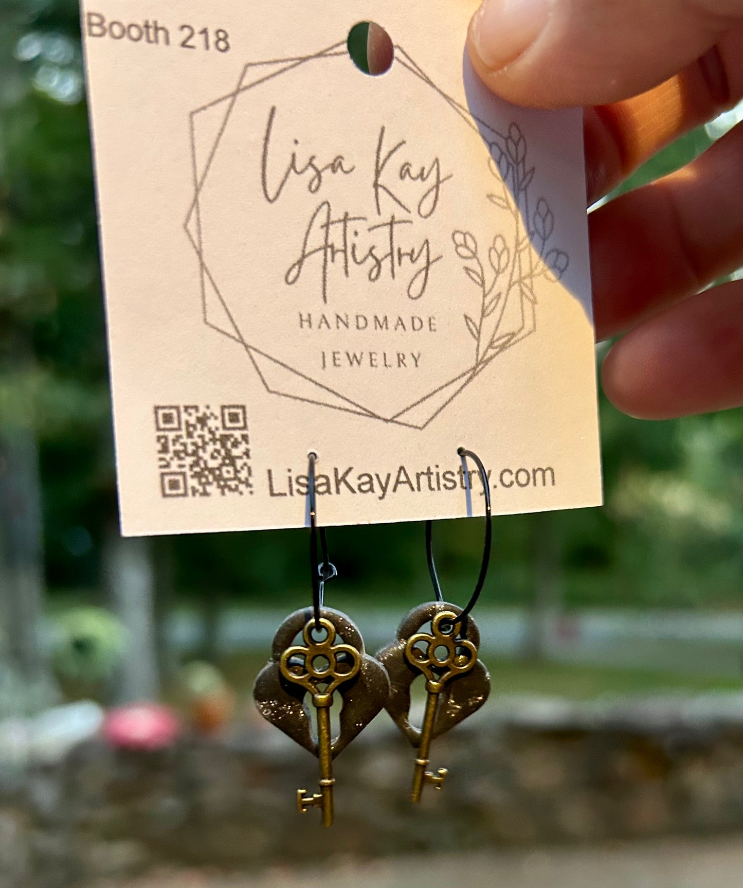Lock and Key Hoops