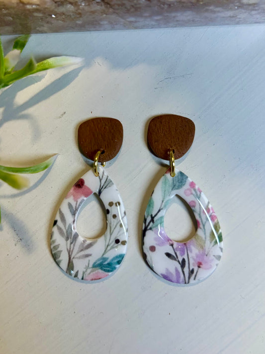 Wildflower Meadows Teardrop Dangle