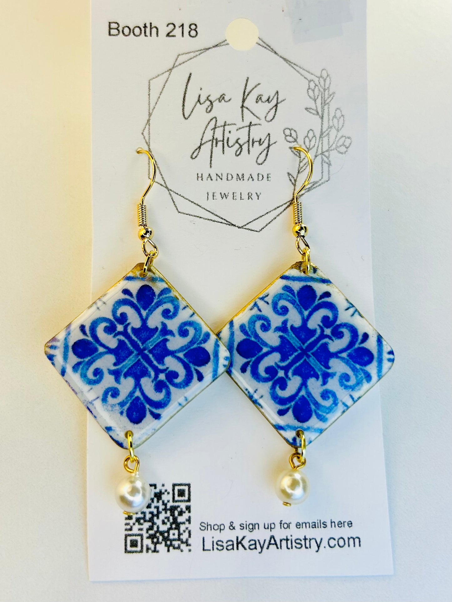 Tile 6 Dangle Earrings