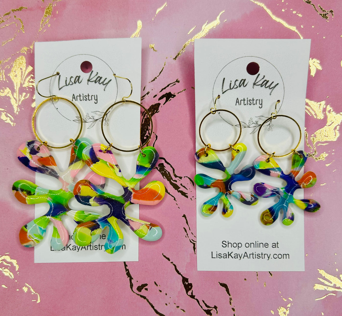 Splat Earrings SMALL