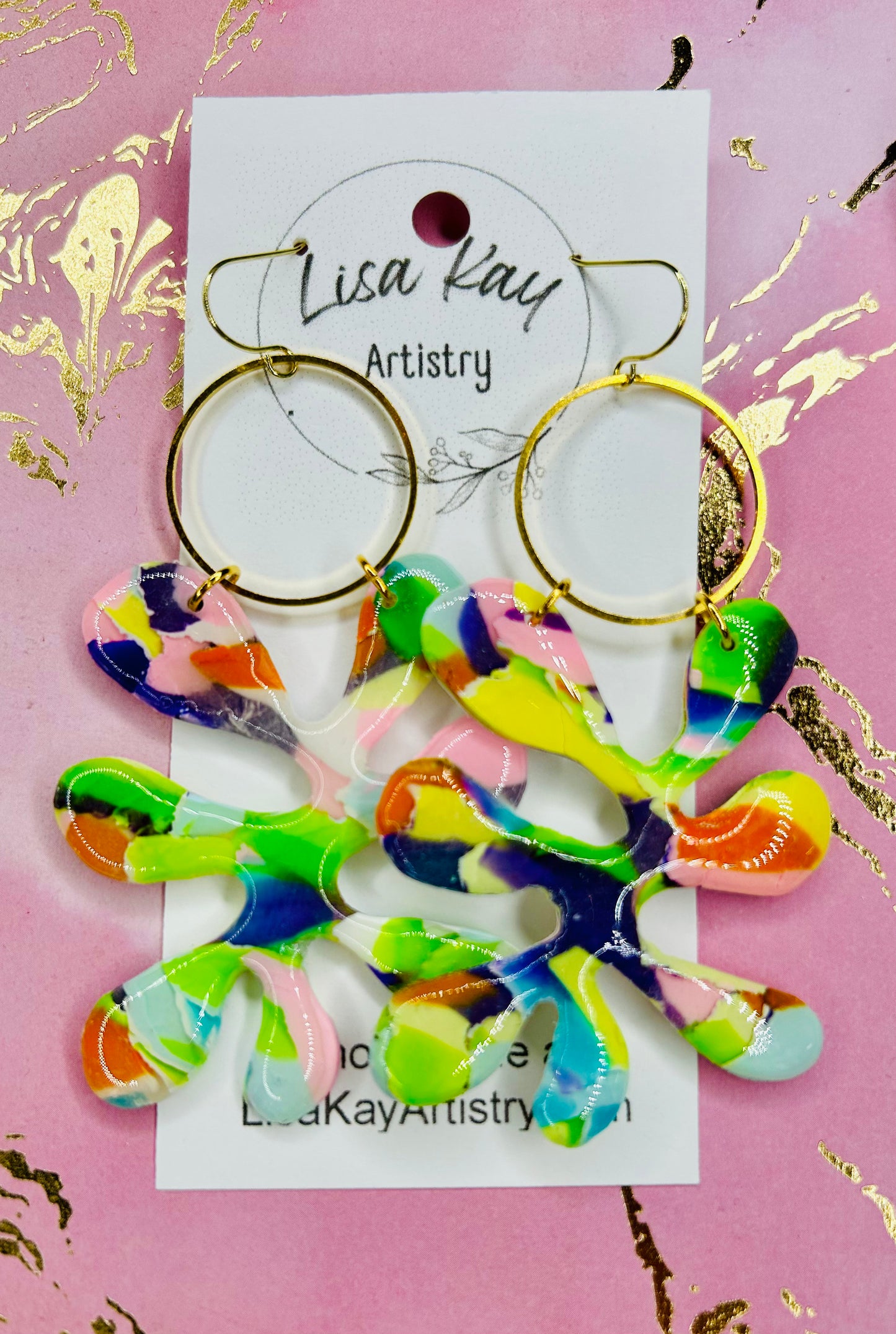 Splat Earrings SMALL