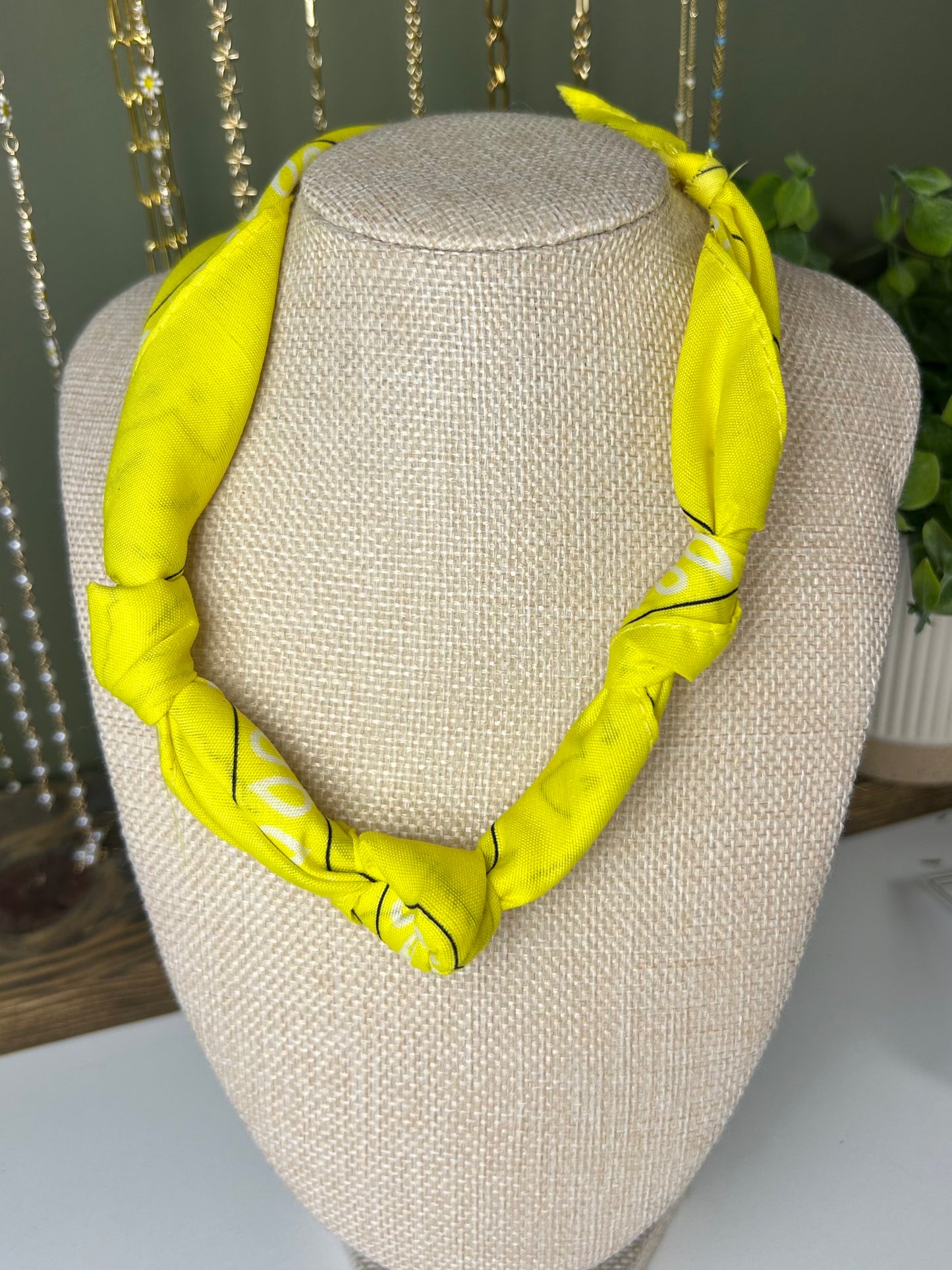 Bandana Necklace (Charms Optional)