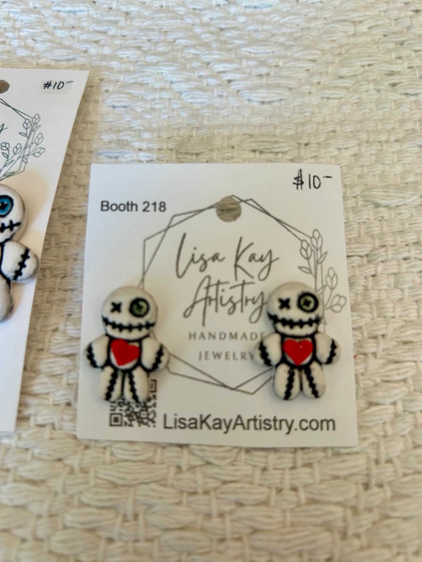 Voo Doo Doll studs