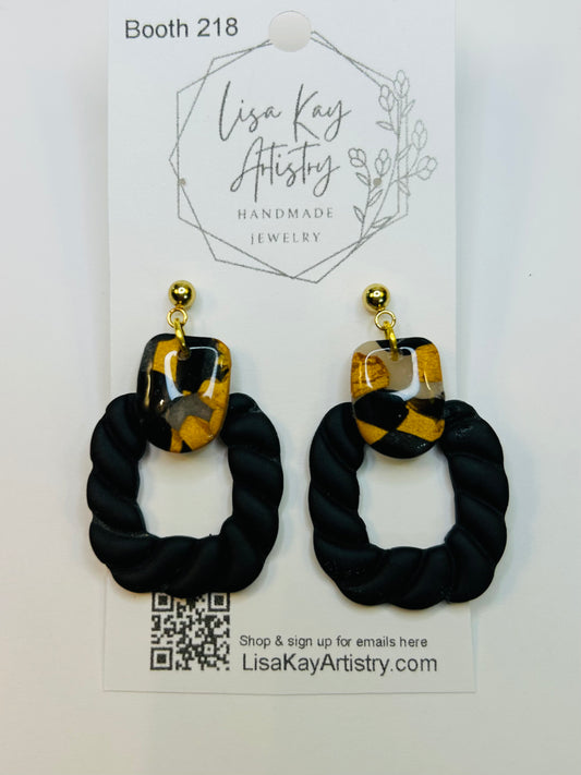 Day & Night Square Rope Dangles