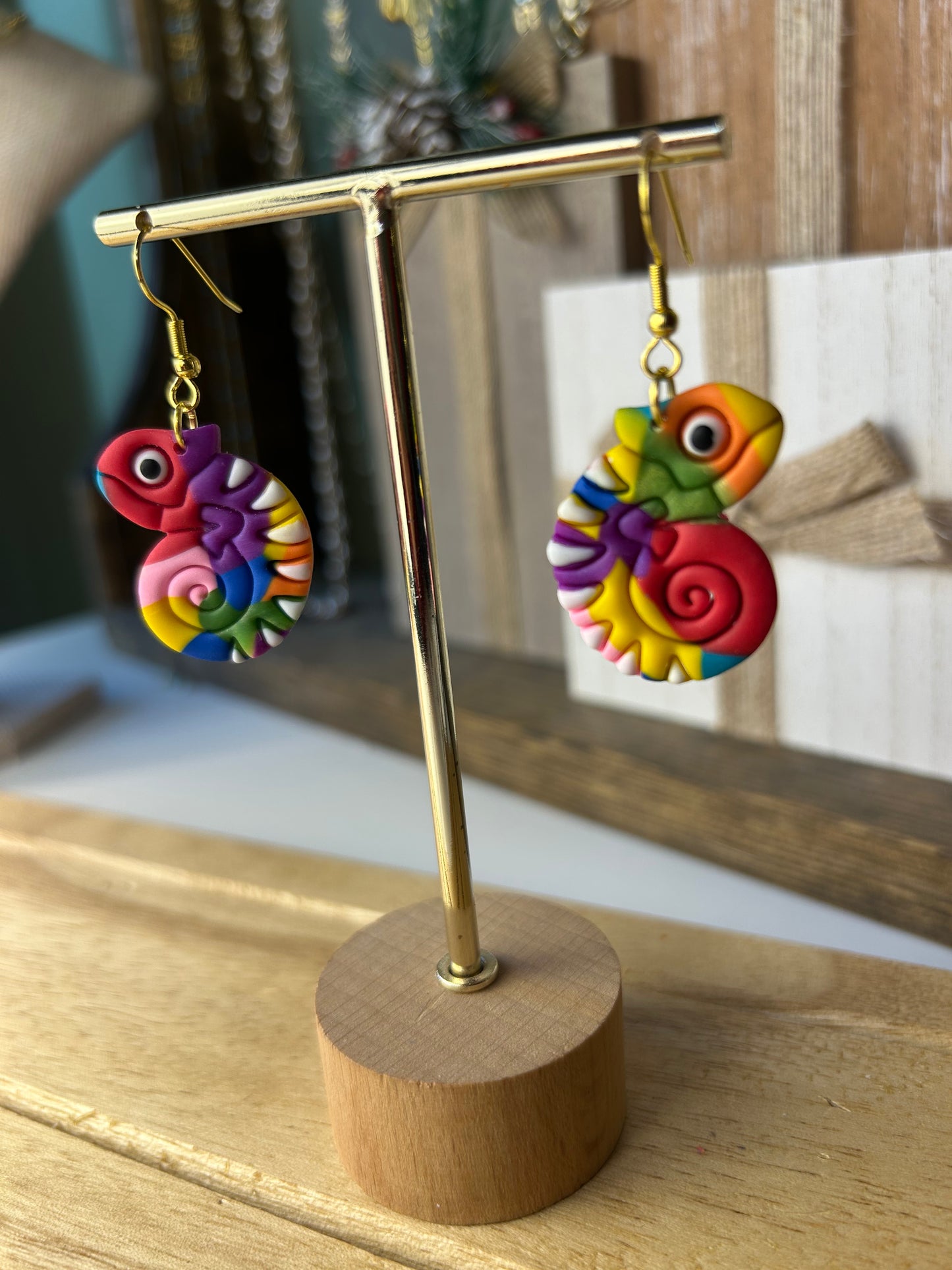 Chameleon Earrings
